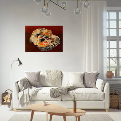 Flower Shell - Max Ernst Brushed Aluminum Print - 70x100 cm / 28x40 inches | Max Ernst Aluminum Print | Max Ernst Prints