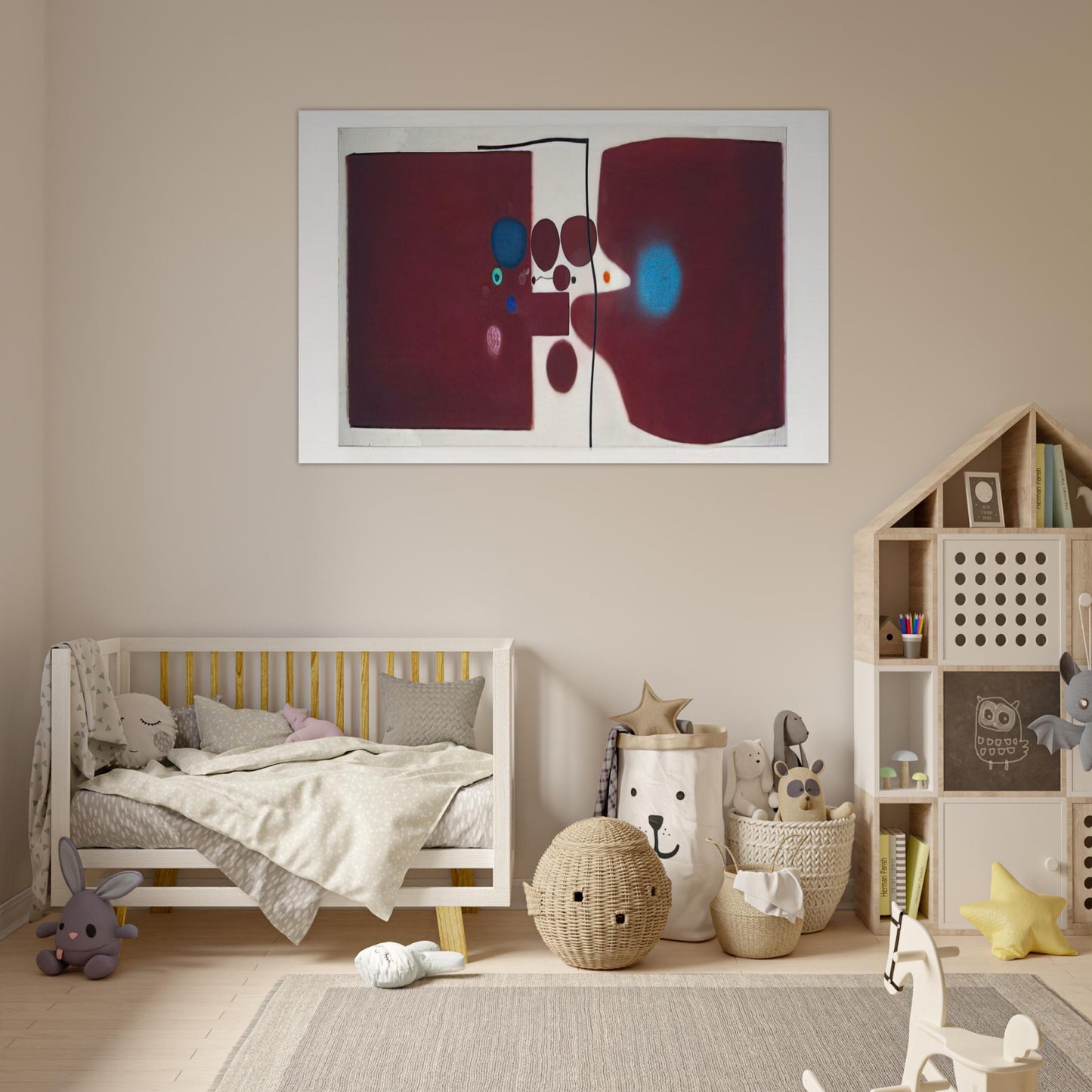 Brown Symphony - 1979 - Victor Pasmore Art Prints - 100x150 cm / 40x60″ inches | Victor Pasmore Poster | Victor Pasmore Prints