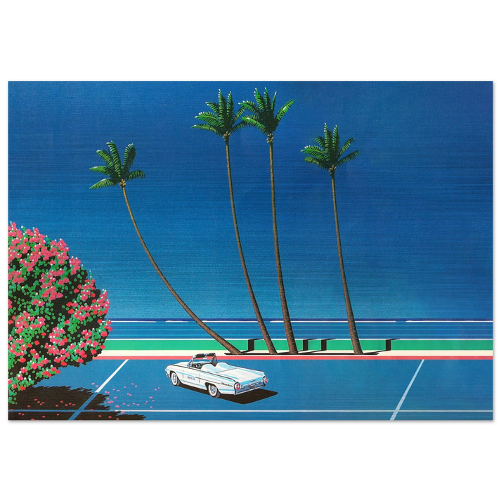 Chillside - Hiroshi Nagai Brushed Aluminum Print - 70x100 cm / 28x40 inches | Hiroshi Nagai Aluminum Print | Hiroshi Nagai Prints