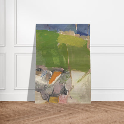 Berkeley #33 - Richard Diebenkorn Brushed Aluminum Print - 70x100 cm / 28x40 inches | Richard Diebenkorn Aluminum Print | Richard Diebenkorn Prints