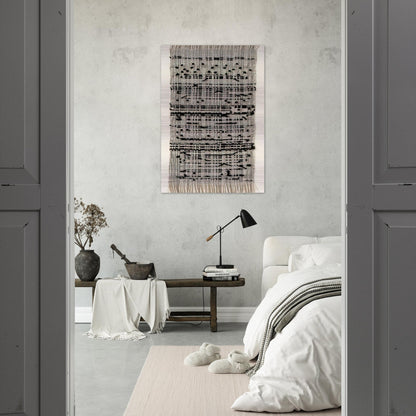 HAIKU 1961 - Anni Albers Brushed Aluminum Print - 70x100 cm / 28x40 inches | Anni Albers Aluminum Print | Anni Albers Prints