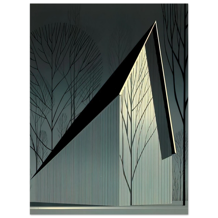 Eyvind Earle - Pearl  75x100 cm / 30x40inches Fine Art Poster