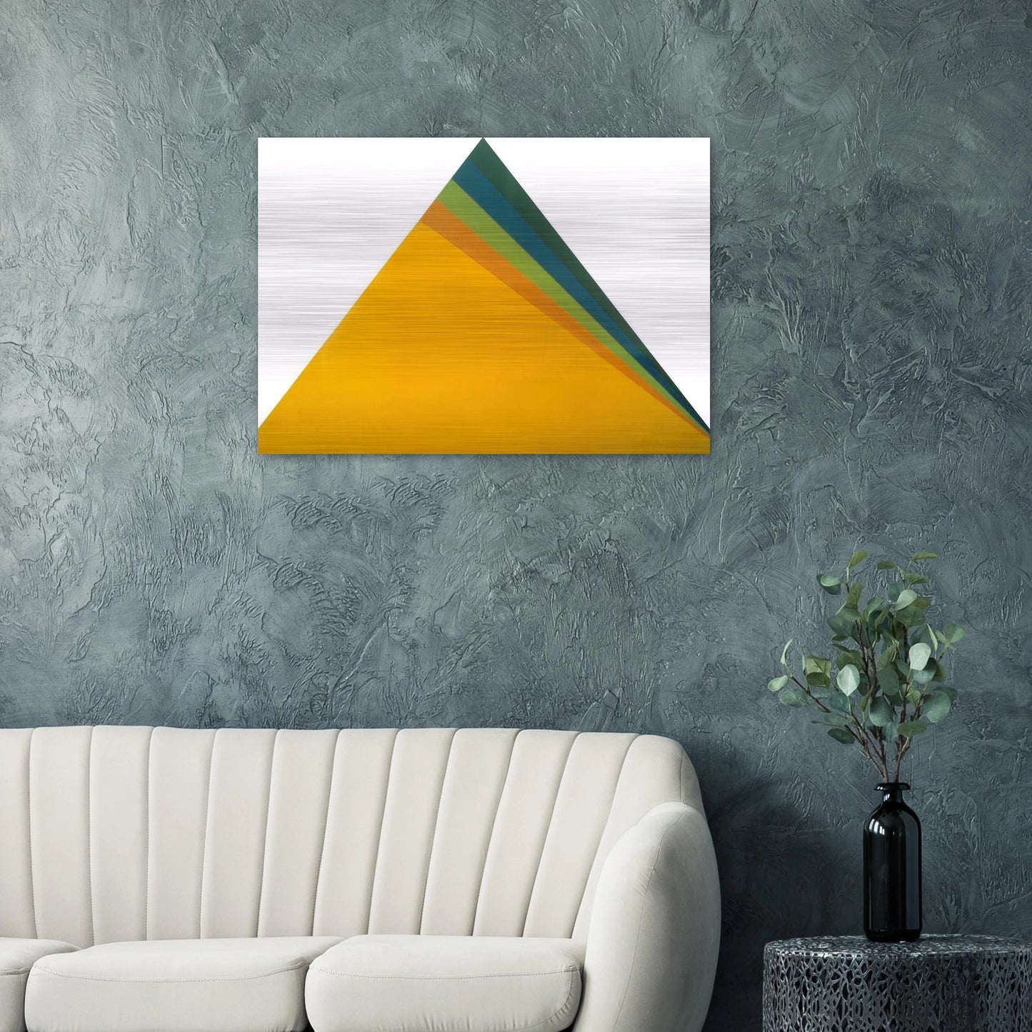 Green Sound - 1964 - Jeremy Moon Brushed Aluminum Print - 70x100 cm / 28x40 inches | Jeremy Moon Aluminum Print | Jeremy Moon Prints