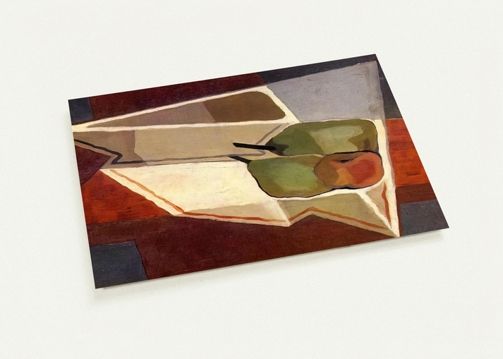FRUIT WITH BOWL 1926 By Juan Gris Pack of 10 Post Cards | Juan Gris Post Cards | A6 (10.5 x 14.8 cm) - 4.1 x 5.8 inches