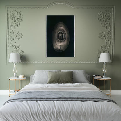 UNTITLED 1964 - Lee Bontecou Brushed Aluminum Print - 70x100 cm / 28x40 inches | Lee Bontecou Aluminum Print | Lee Bontecou Prints