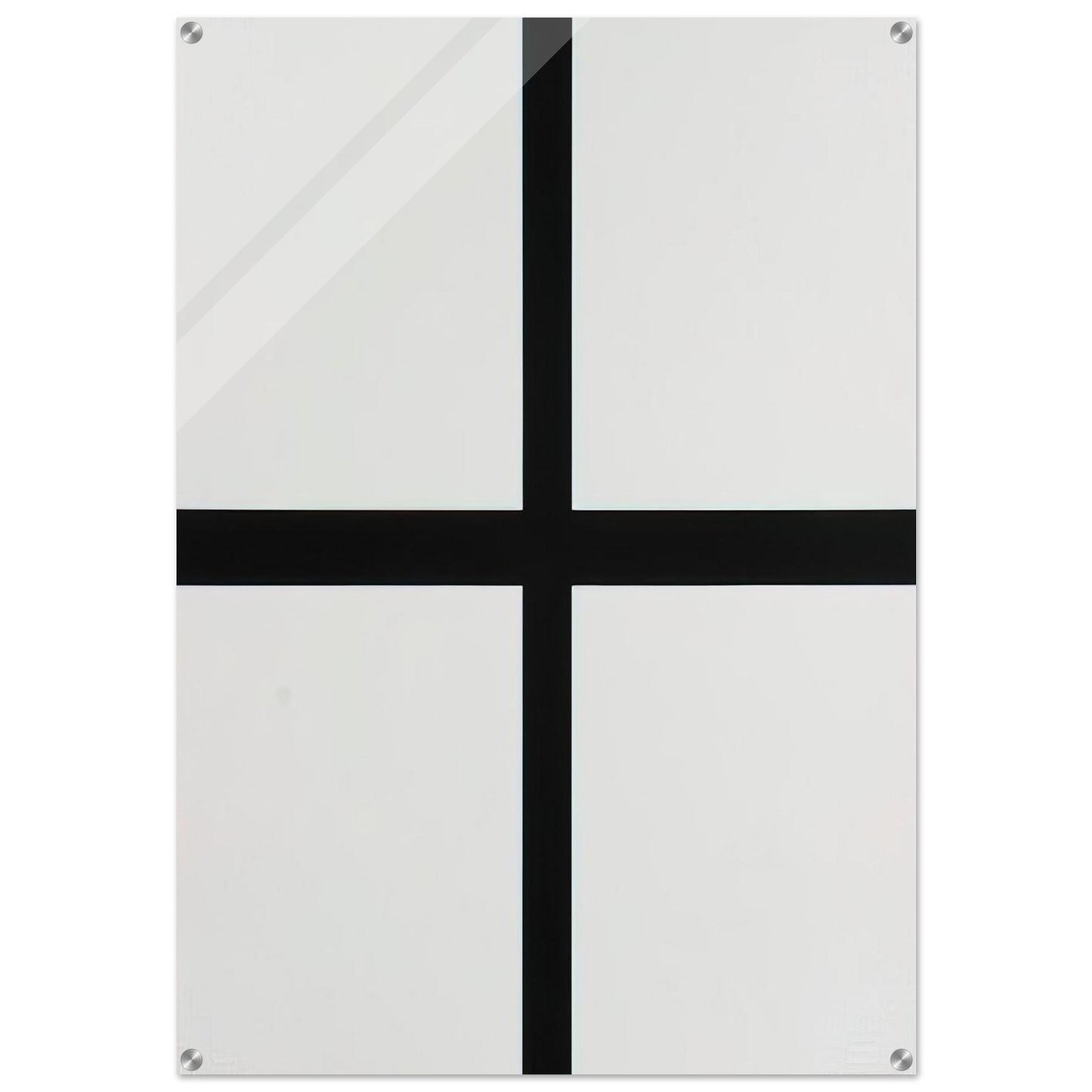 Trames 0°-90°---40 mm au trait et pleines - 1972 - Francois Morellet Acrylic Print - 70x100 cm / 28x40″ inches | Francois Morellet Wall Art | Francois Morellet Prints