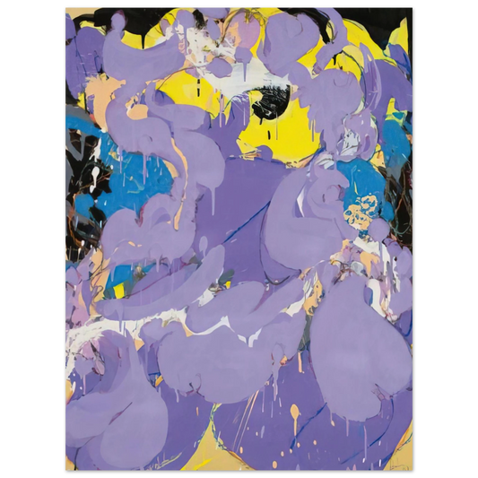 Norman Bluhm - Untitled - 1978  75x100 cm / 30x40inches Fine Art Poster