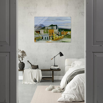El Palacio - Edward Hopper Acrylic Print - 70x100 cm / 28x40″ inches