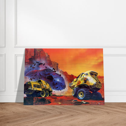 Chris Foss - Chris Foss Brushed Aluminum Print - 70x100 cm / 28x40 inches | Chris Foss Aluminum Print | Chris Foss Prints