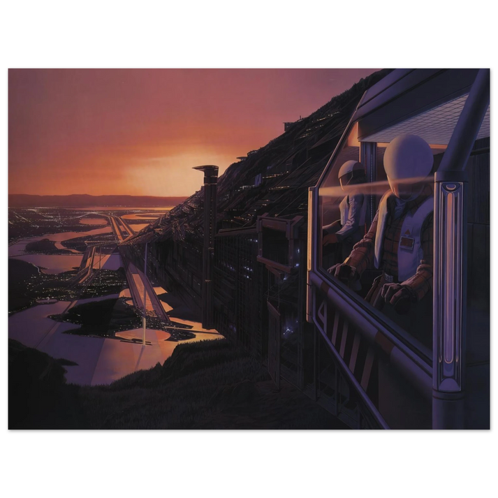 Syd Mead - Syd Mead  75x100 cm / 30x40inches Fine Art Poster