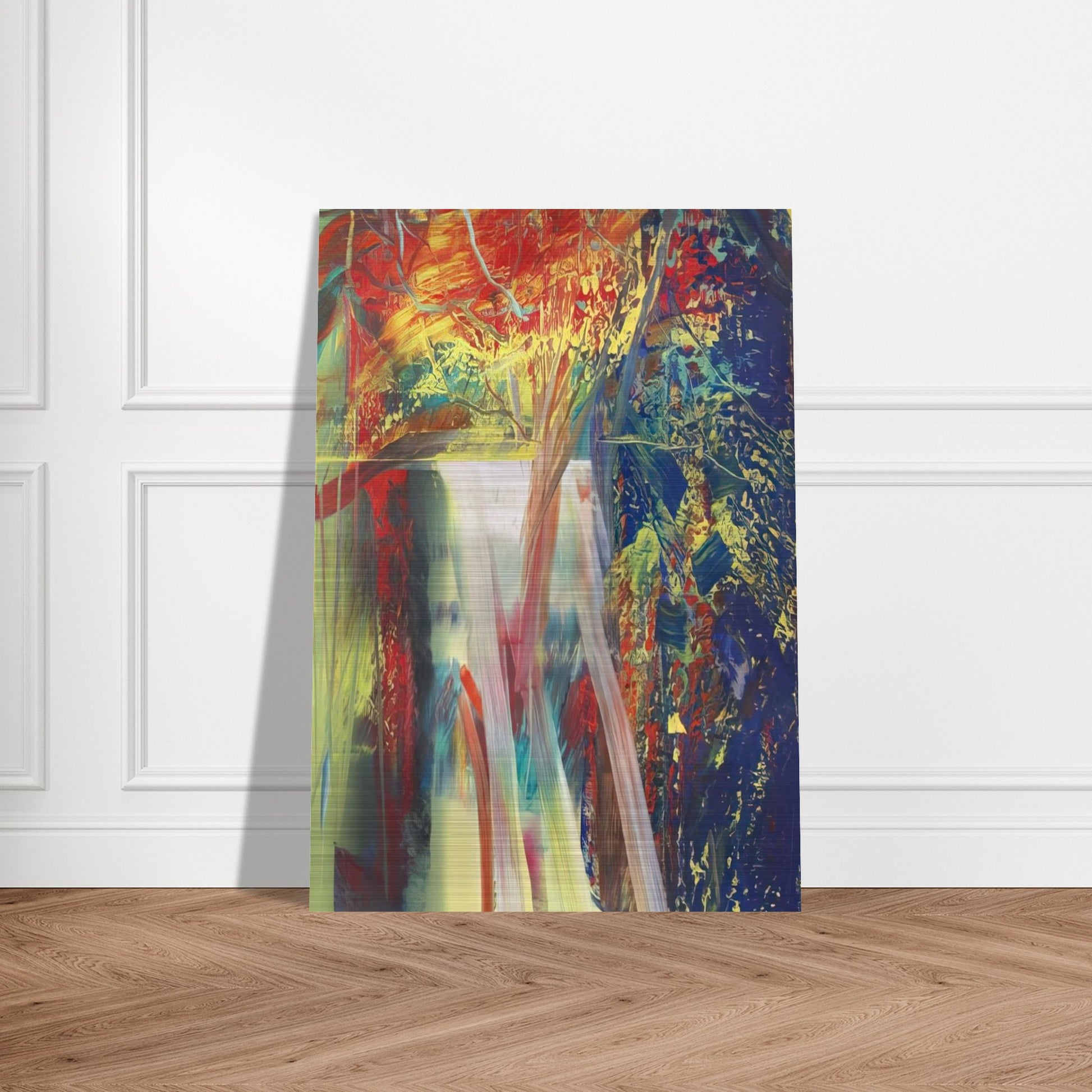 ABSTRACT PAINTING 610 1 - Gerhard Richter Brushed Aluminum Print - 70x100 cm / 28x40 inches | Gerhard Richter Aluminum Print | Gerhard Richter Prints