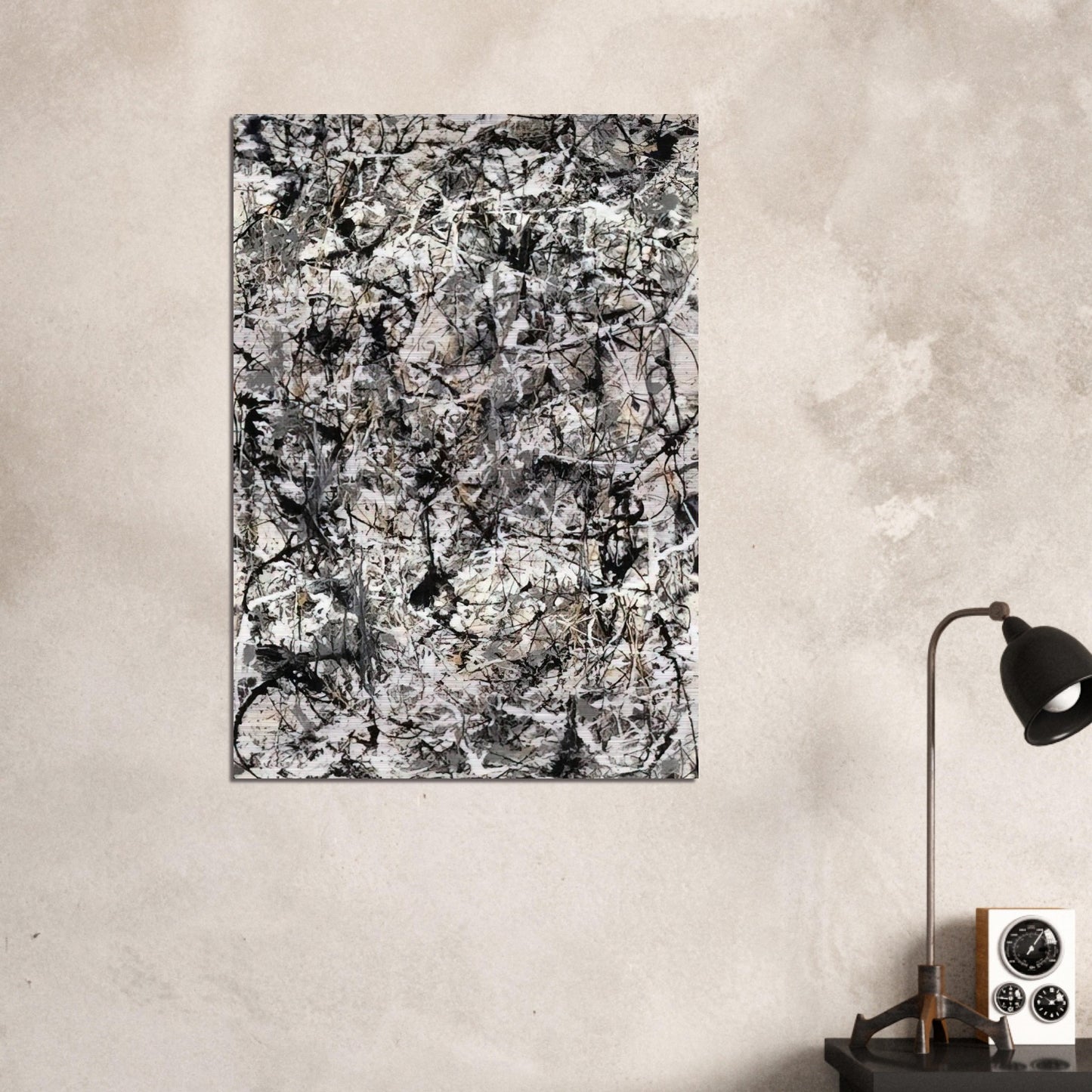 CATHEDRAL 1947 - Jackson Pollock Brushed Aluminum Print - 70x100 cm / 28x40 inches | Jackson Pollock Aluminum Print | Jackson Pollock Prints
