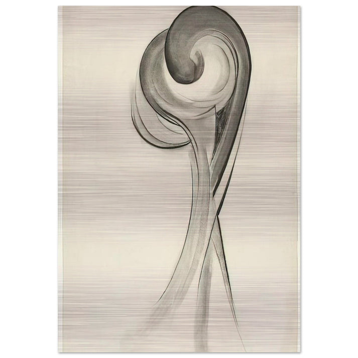 Drawing XII - Georgia O'Keeffe Brushed Aluminum Print - 70x100 cm / 28x40 inches | Georgia O'Keeffe Aluminum Print | Georgia O'Keeffe Prints