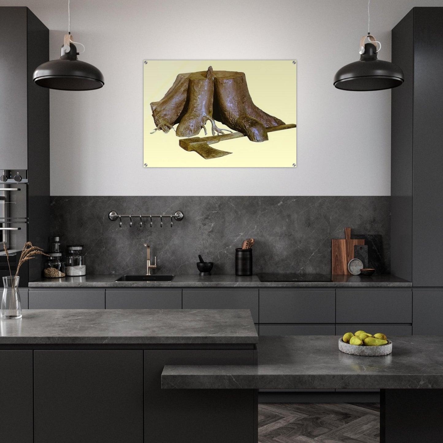 THE LABOURS OF ALEXANDER 1967 - Rene Magritte Acrylic Print - 70x100 cm / 28x40″ inches