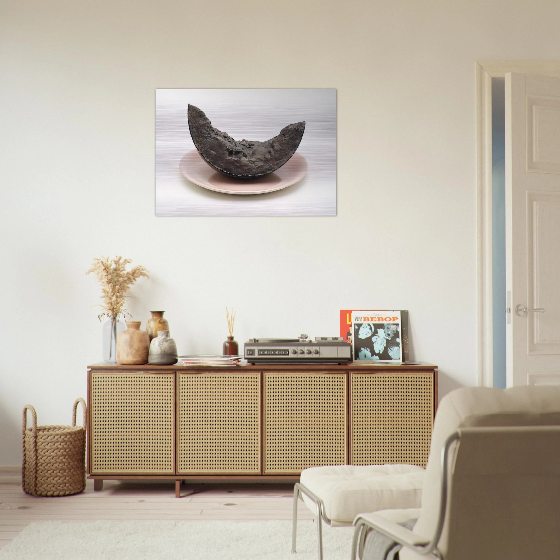 Big Mouth - Pop Art - Billy Apple Brushed Aluminum Print - 70x100 cm / 28x40 inches | Billy Apple Aluminum Print | Billy Apple Prints