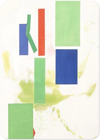 Lucidus Ordo By Hans Hofmann Pack of 10 Post Cards | Hans Hofmann Post Cards | A6 (10.5 x 14.8 cm) - 4.1 x 5.8 inches