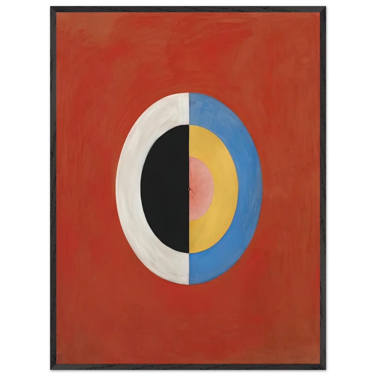 Hilma af Klint - THE SWAN NO 17 1915 0 Wall art - 27x35 cm / 11x14 Inches - Fine Art Poster - -