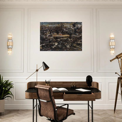 FOR VELIMIR KHLEBNIKOV THE DOCTRINE OF WAR BATTLES 2010 - Anselm Kiefer Brushed Aluminum Print - 70x100 cm / 28x40 inches | Anselm Kiefer Aluminum Print | Anselm Kiefer Prints