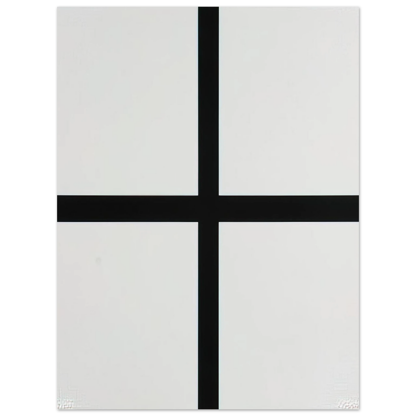 Francois Morellet - Trames 0Ã‚Â°-90Ã‚Â°---40 mm au trait et pleines - 1972  75x100 cm / 30x40inches Fine Art Poster