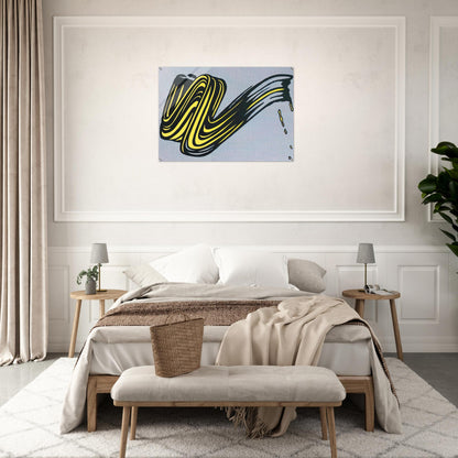 BRUSHSTROKE 1965 0 - Roy Lichtenstein Acrylic Print - 70x100 cm / 28x40″ inches | Roy Lichtenstein Wall Art | Roy Lichtenstein Prints