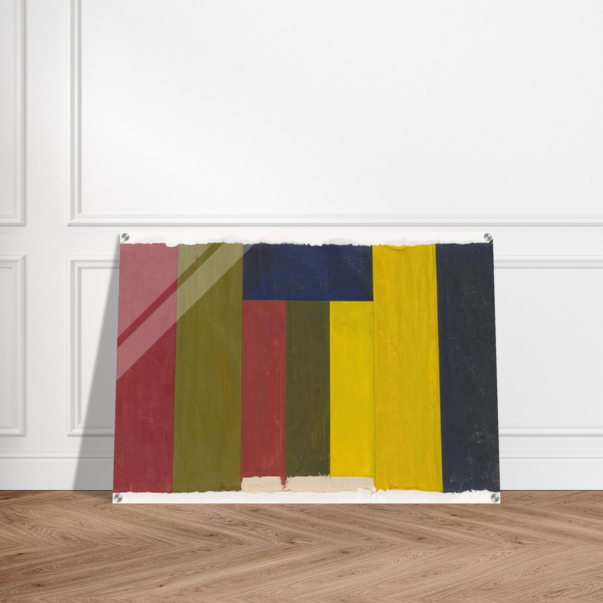Study II - 1981 - Brice Marden Acrylic Print - 70x100 cm / 28x40″ inches | Brice Marden Wall Art | Brice Marden Prints