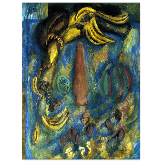 Raoul Dufy - STILL LIFE WITH BANANAS 1909  75x100 cm / 30x40inches Fine Art Poster