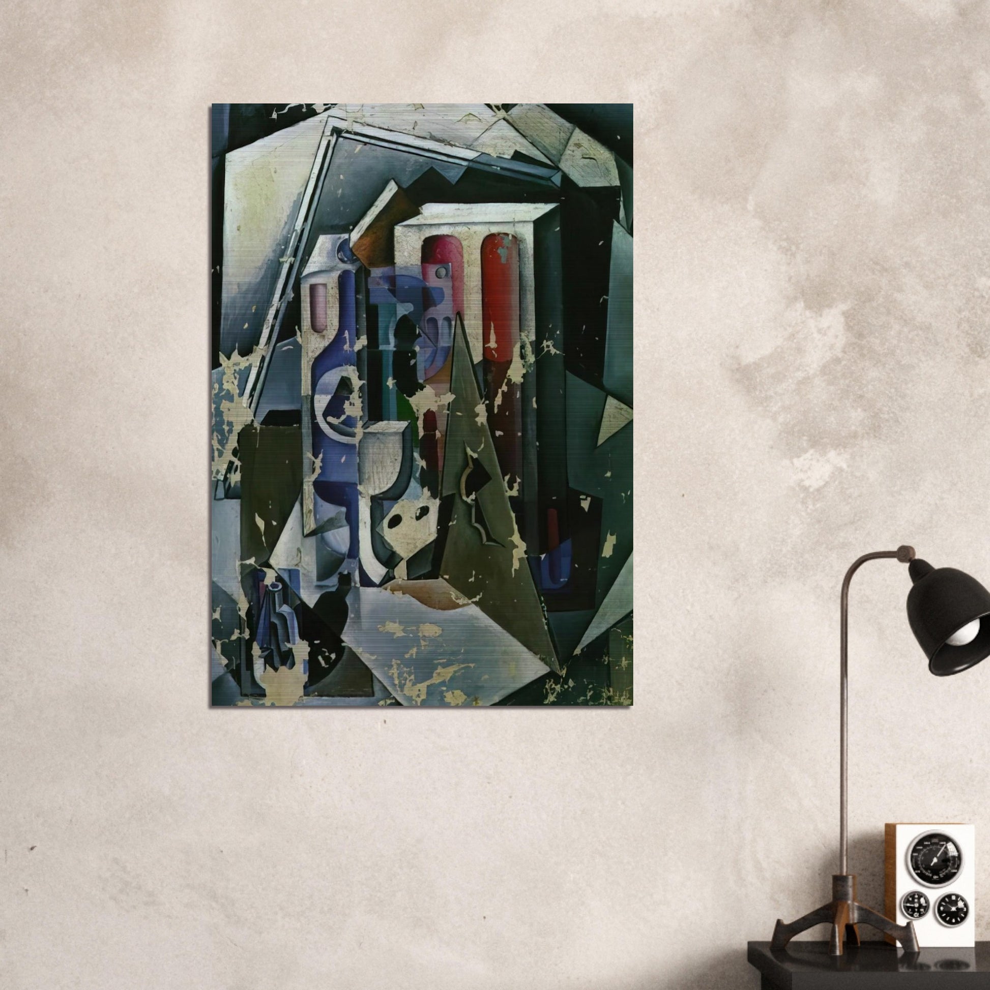 STILL LIFE 8 - Salvador Dali Brushed Aluminum Print - 70x100 cm / 28x40 inches | Salvador Dali Aluminum Print | Salvador Dali Prints