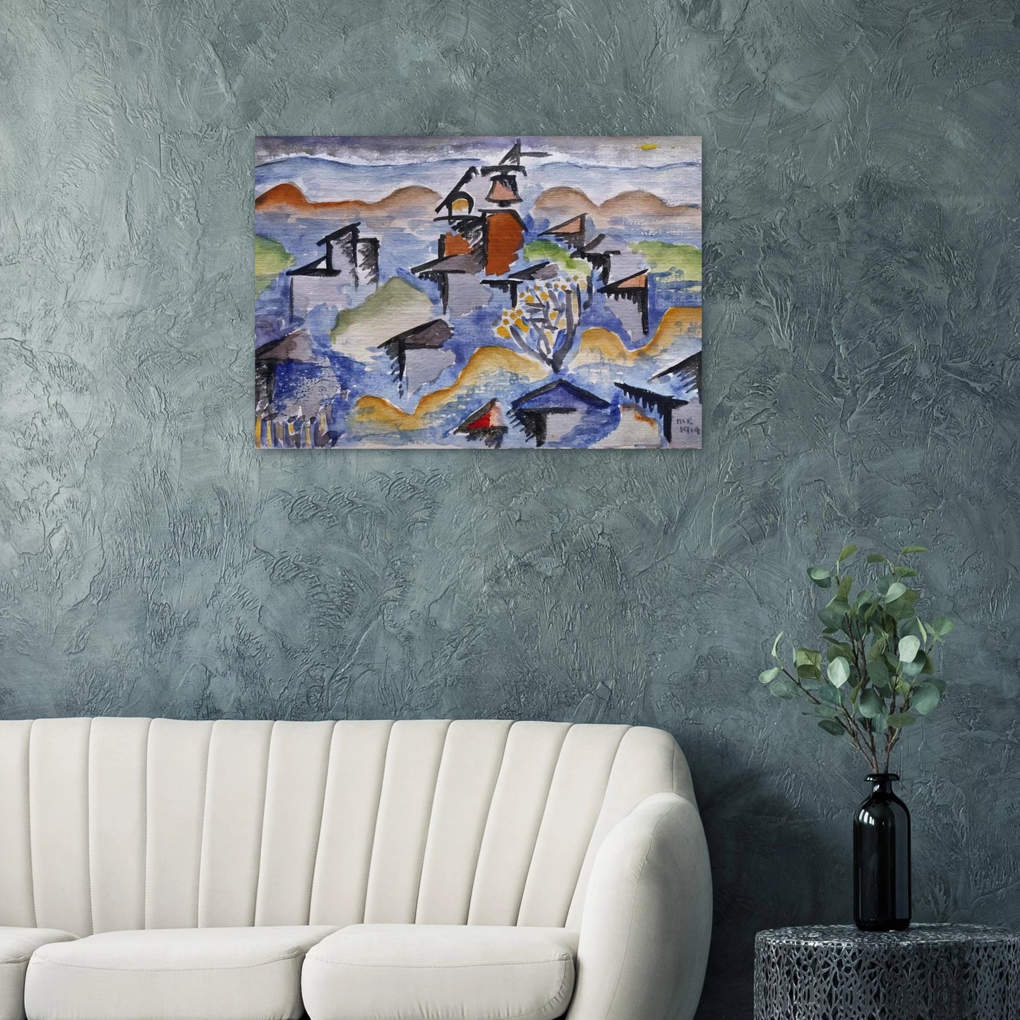 LANDSCAPE - Man Ray Brushed Aluminum Print - 70x100 cm / 28x40 inches | Man Ray Aluminum Print | Man Ray Prints