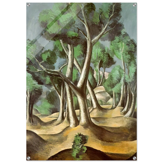 THE GROVE 1912 - Andre Derain Acrylic Print - 70x100 cm / 28x40″ inches
