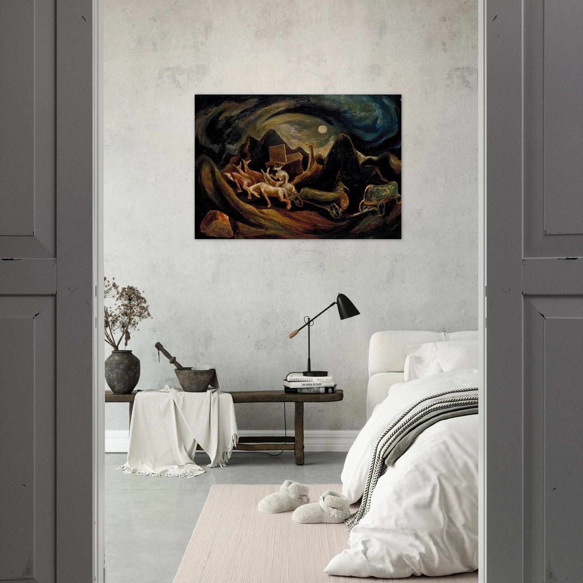 GOING WEST 1935 1 - Jackson Pollock Brushed Aluminum Print - 70x100 cm / 28x40 inches | Jackson Pollock Aluminum Print | Jackson Pollock Prints
