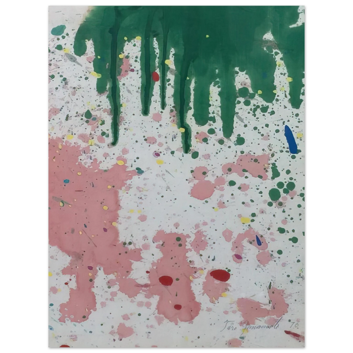 Taro Yamamoto - UNTITLED 1970  75x100 cm / 30x40inches Fine Art Poster