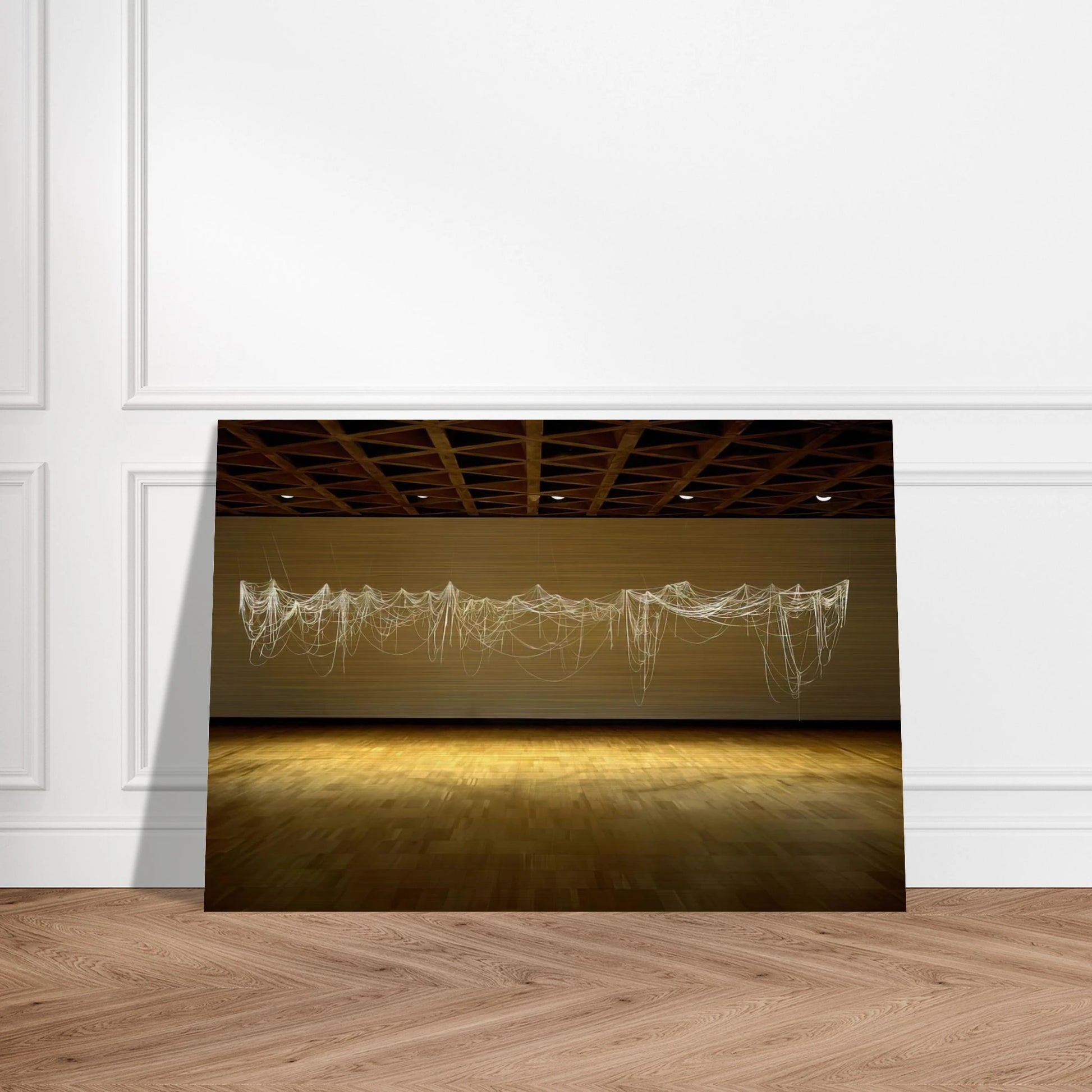 RIGHT AFTER 1969 - Eva Hesse Brushed Aluminum Print - 70x100 cm / 28x40 inches | Eva Hesse Aluminum Print | Eva Hesse Prints