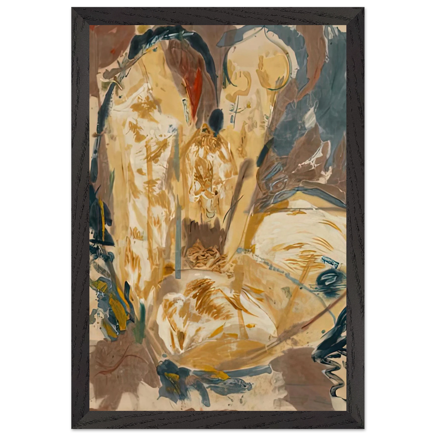 Helen Frankenthaler - Giralda, 1956- Wall Art - 30x40 cm / 12x16 inches - Fine Art Poster-canvas - -
