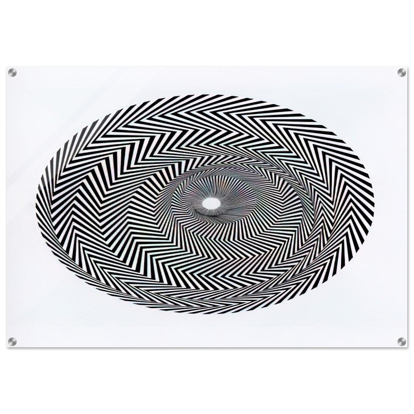 BLAZE 1 1962 - Bridget Riley Acrylic Print - 70x100 cm / 28x40″ inches