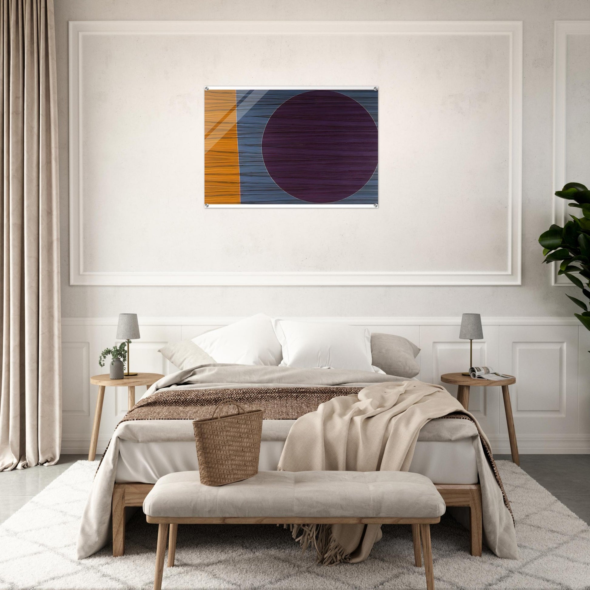 Rhinoceros 3 - Sam Gilliam Acrylic Print - 70x100 cm / 28x40″ inches