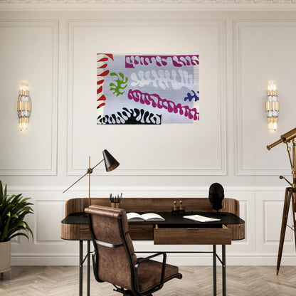 CUT OUTS 1 - Henri Matisse Brushed Aluminum Print - 70x100 cm / 28x40 inches | Henri Matisse Aluminum Print | Henri Matisse Prints