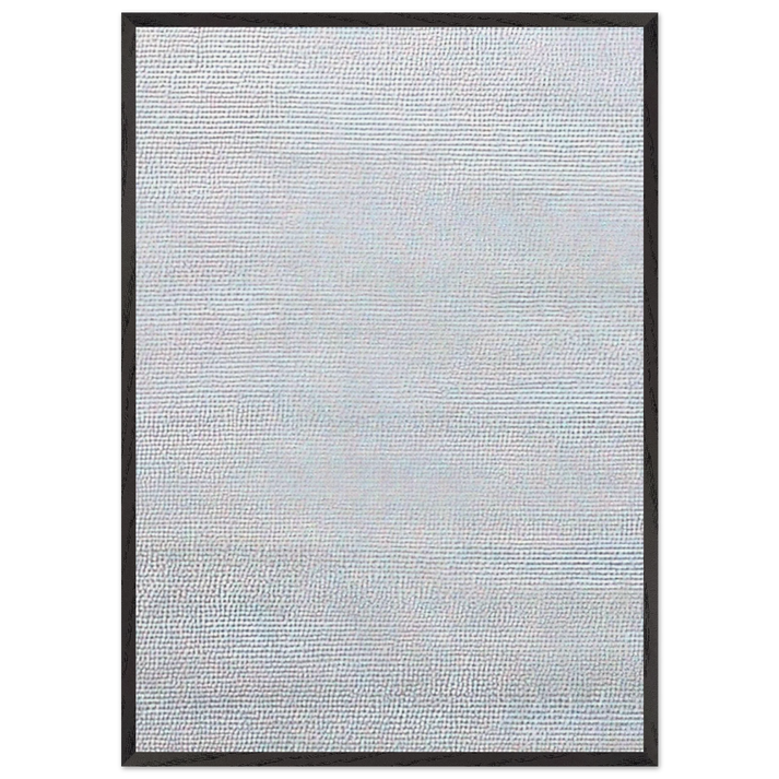 19651 -  Detail 2333587 - 2336083 - Conceptual Art - Roman Opalka 70x100 cm / 28x40 inches Framed Art Print – Black Wooden Frame