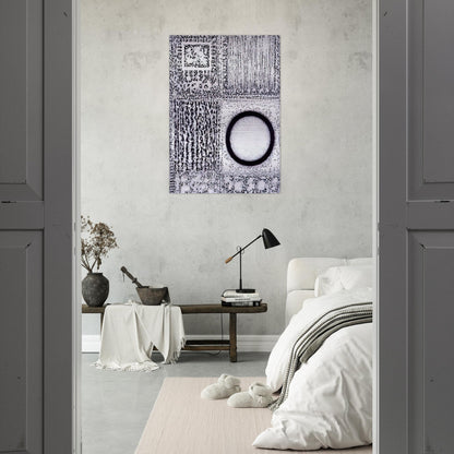 Circle by the Falling Waters - Richard Pousette-Dart Brushed Aluminum Print - 70x100 cm / 28x40 inches | Richard Pousette-Dart Aluminum Print | Richard Pousette-Dart Prints