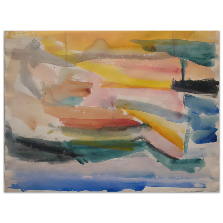 Alfred Manessier - Untitled - 1946  75x100 cm / 30x40inches Fine Art Poster