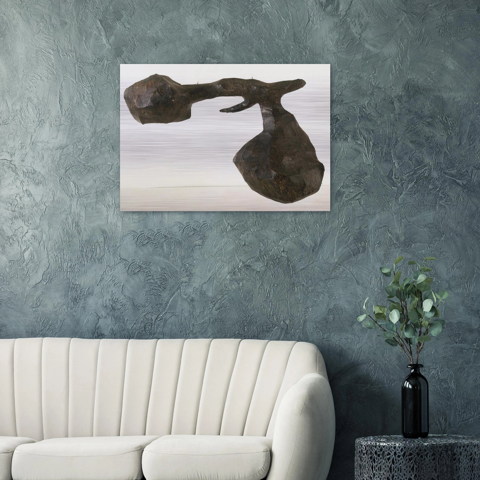 EMPIRE PAPA RAY GUN 1959 - Claes Oldenburg Brushed Aluminum Print - 70x100 cm / 28x40 inches | Claes Oldenburg Aluminum Print | Claes Oldenburg Prints