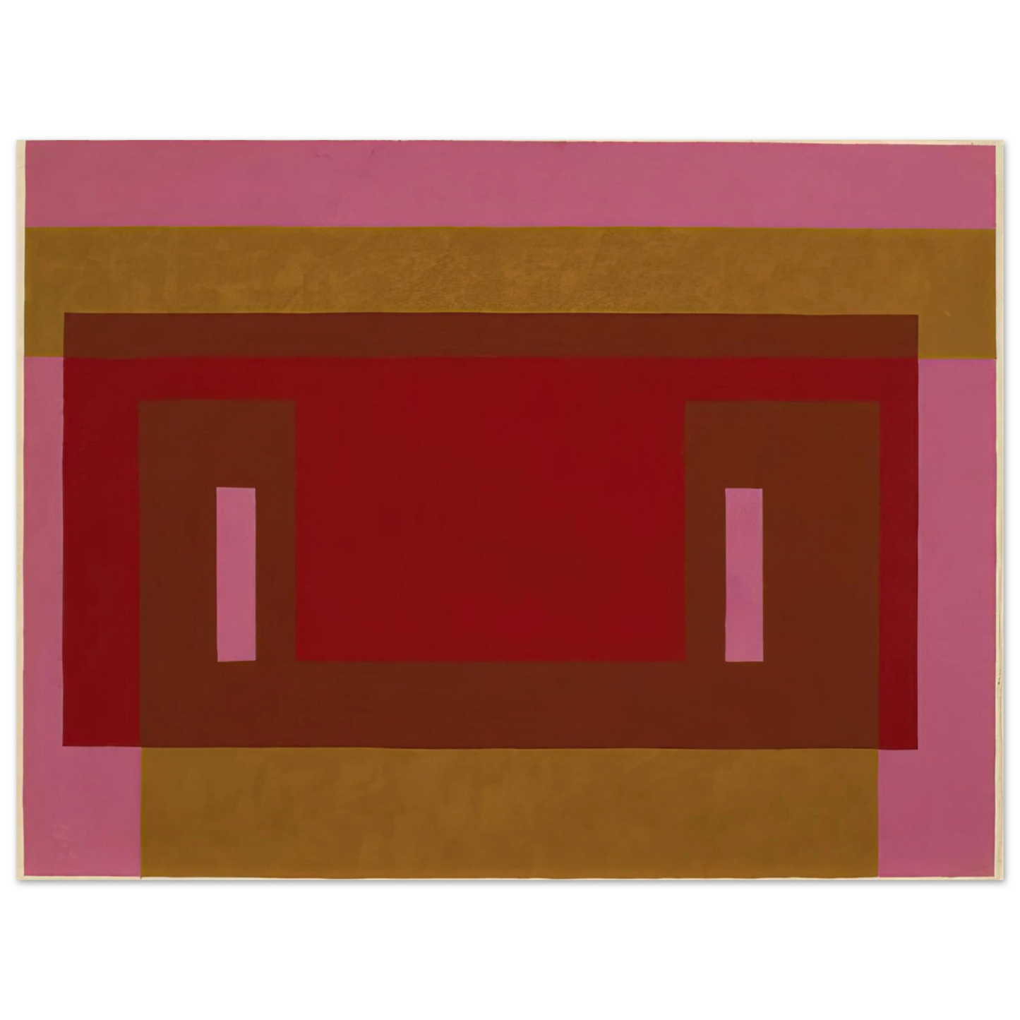 Josef Albers - VARIANT ADOBE 1948 1  75x100 cm / 30x40inches Fine Art Poster