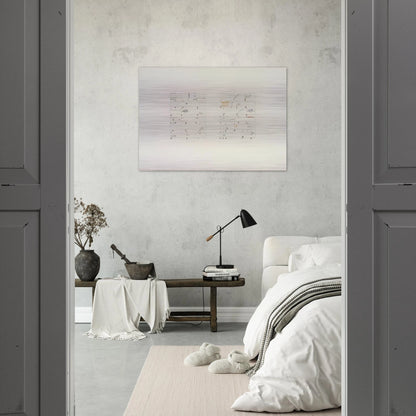 Score Without Parts 40 Drawings by ThoreauTwelve Haiku - 1978 - John Cage Brushed Aluminum Print - 70x100 cm / 28x40 inches | John Cage Aluminum Print | John Cage Prints