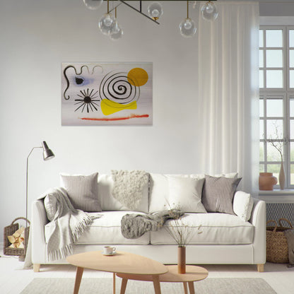 UNTITLED 1941 - Alexander Calder Brushed Aluminum Print - 70x100 cm / 28x40 inches | Alexander Calder Aluminum Print | Alexander Calder Prints