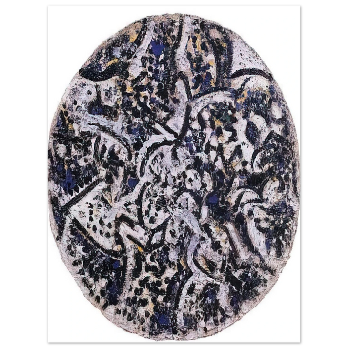 Richard Pousette-Dart - Syllable in the Cosmos - 1986  75x100 cm / 30x40inches Fine Art Poster
