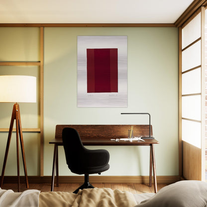 Canto XVIII - Barnett Newman Brushed Aluminum Print - 70x100 cm / 28x40 inches | Barnett Newman Aluminum Print | Barnett Newman Prints