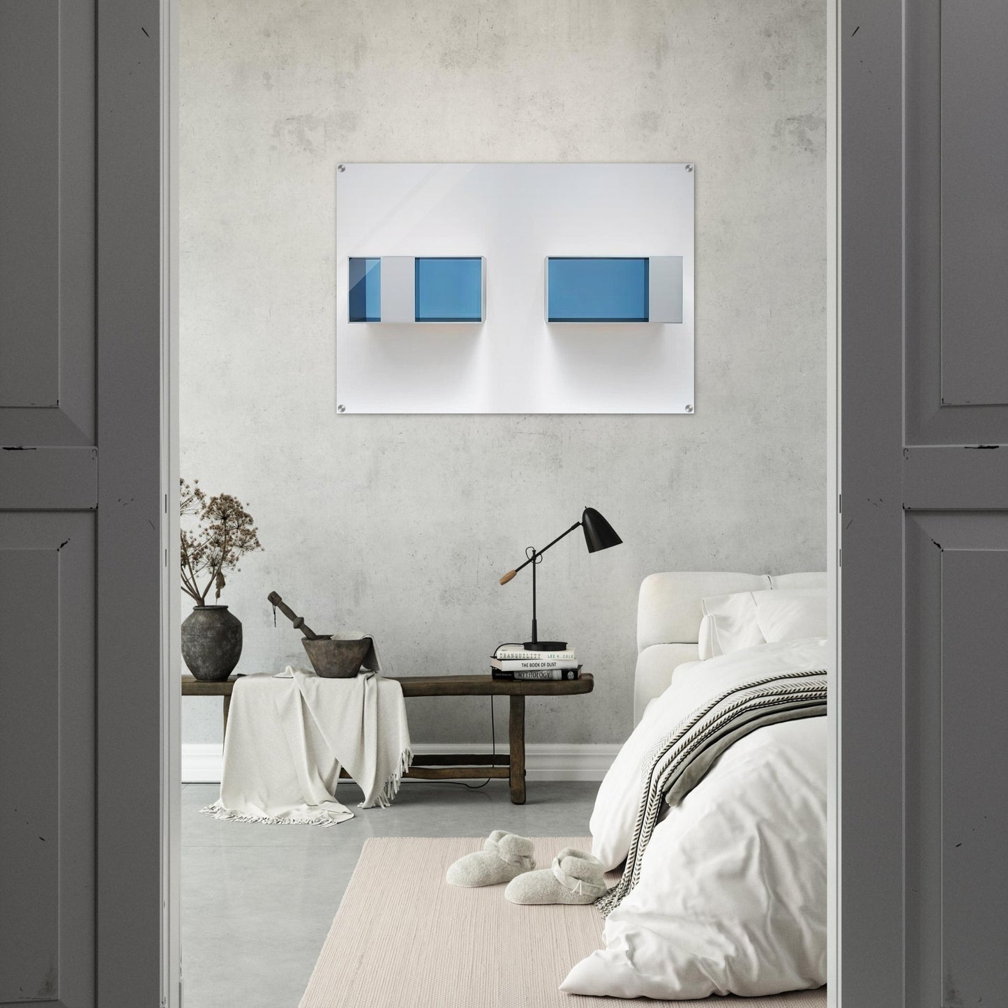 Untitled 88-28 AB Menziken - 1988 - Donald Judd Acrylic Print - 70x100 cm / 28x40″ inches | Donald Judd Wall Art | Donald Judd Prints