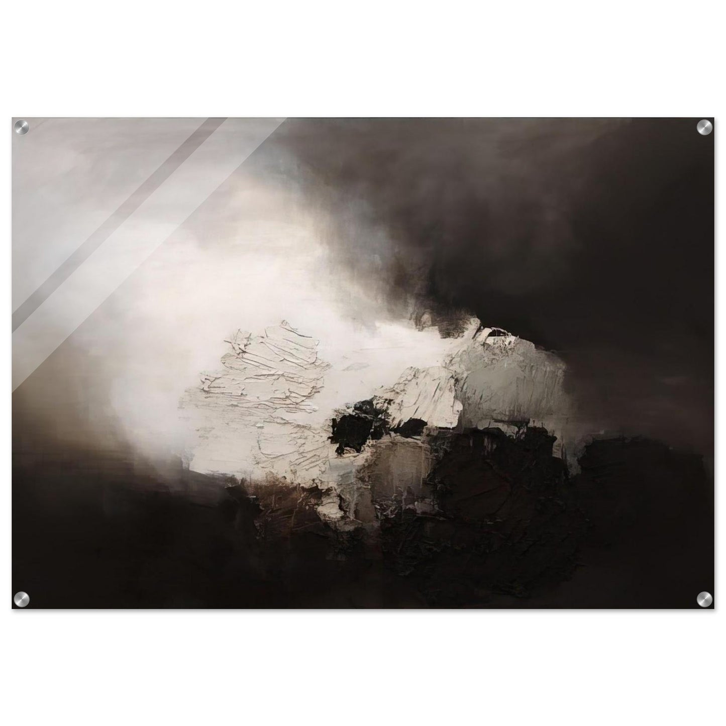 165 1960 - Luis Feito Acrylic Print - 70x100 cm / 28x40″ inches