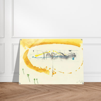 Making Music - 2000 - Helen Frankenthaler Acrylic Print - 70x100 cm / 28x40″ inches