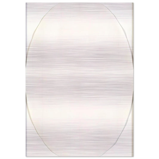 Koh-I-Noor 7H #1 - Robert Ryman Brushed Aluminum Print - 70x100 cm / 28x40 inches | Robert Ryman Aluminum Print | Robert Ryman Prints