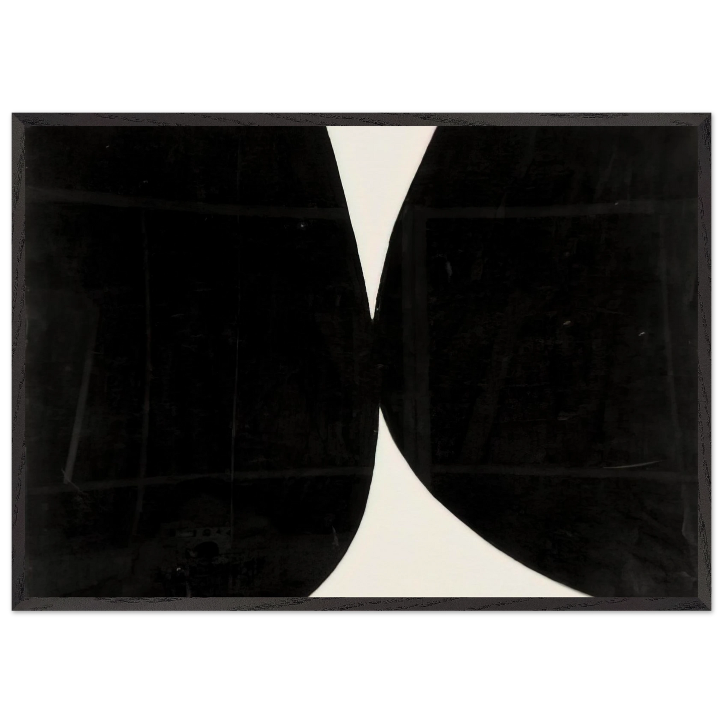 Study for Rebound - Ellsworth Kelly 70x100 cm / 28x40 inches Framed Art Print – Black Wooden Frame